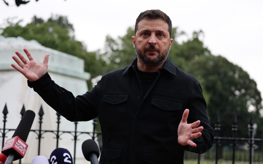 Espera Zelenski que el cese de ataques rusos por frío anunciado por Trump se haga realidad