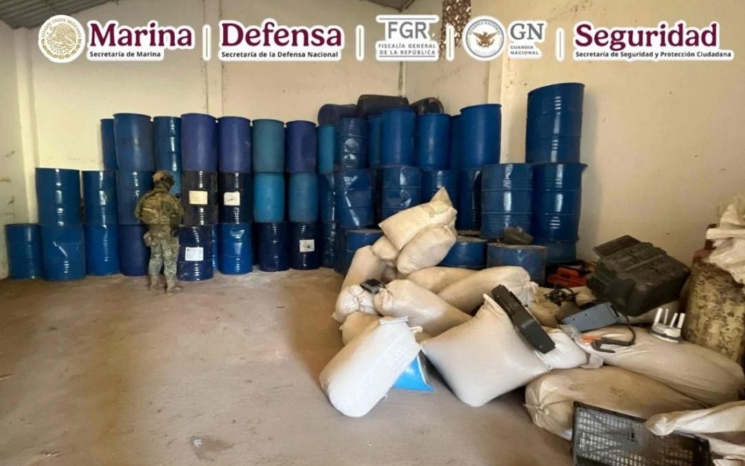 Desmantelan en Guerrero presunto narcolaboratorio ligado a hermano de Emma Coronel