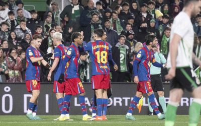 Barcelona supera al Racing y avanza en la Copa del Rey
