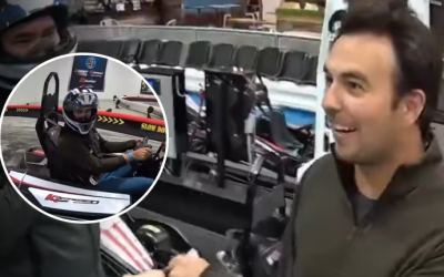 ‘Checo’ Pérez afinó reflejos en karts antes de volver a la F1