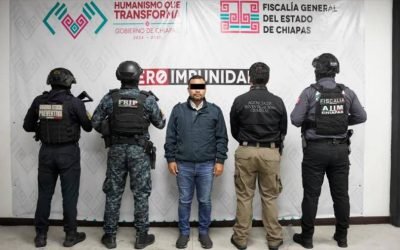 Ex Alcalde de Cintalapa, Ernesto Cruz Díaz, detenido por corrupción y vínculos criminales en Chiapas