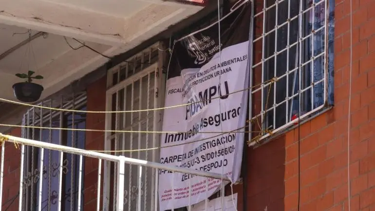 Atiendieron más de 4 mil denuncias por despojo en CDMX entre abril y diciembre de 2025