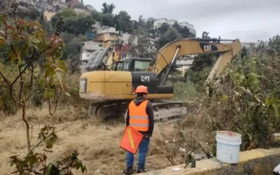 Inician desazolve de la Presa Tequilasco en Álvaro Obregón