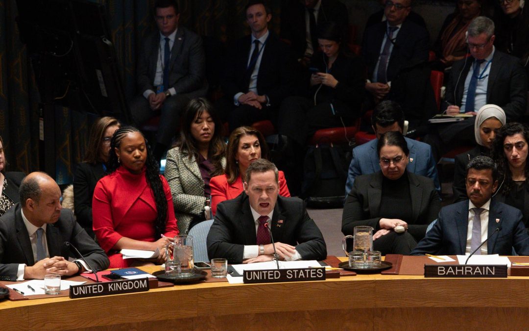 Estados Unidos niega ante la ONU estar en guerra contra Venezuela: “No estamos ocupando ningún país”