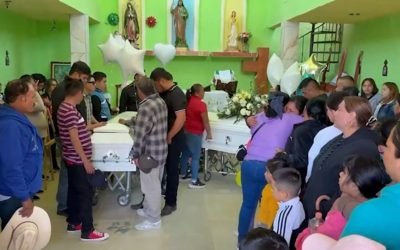 Dan último adiós a víctimas de masacre en Salamanca