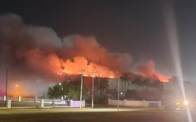 Tragedia: Mueren 3 heroicos bomberos y 2 están graves al combatir un incendio en Matamoros, Tam.