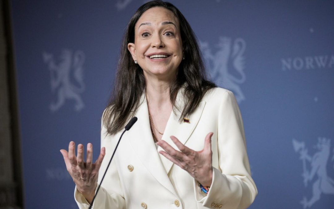 Corina Machado llama a iniciar la transición democrática en Venezuela