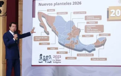 SEP anuncia 95 mil 400 nuevos lugares en educación media superior para 2026