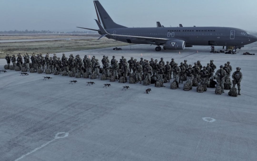 Llegan 1,600 soldados más a reforzar la seguridad en Culiacán y Mazatlán, Sin.