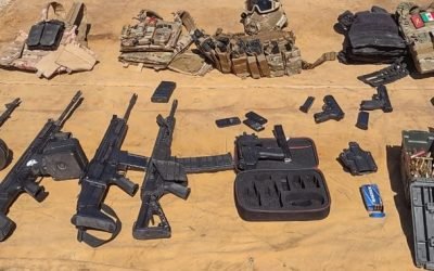 En Michoacán y Chihuahua aseguran gran cantidad de armamento la GN y el Ejército.