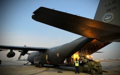 Defensa realiza tercer vuelo de ayuda humanitaria a Jamaica