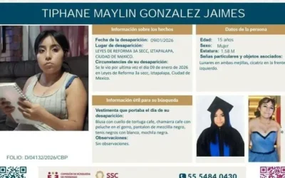 Activan Alerta Amber por desaparición de adolescente en Iztapalapa tras ingresar al Metrobús
