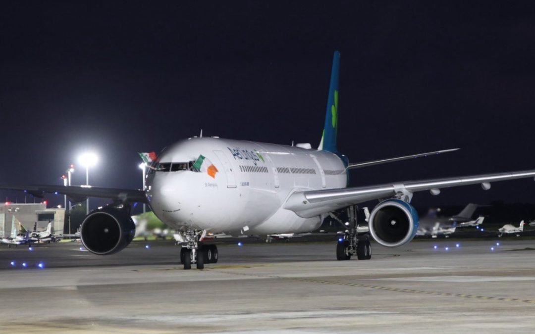 Mara Lezama anuncia vuelo directo Dublín-Cancún mediante Aer Lingus
