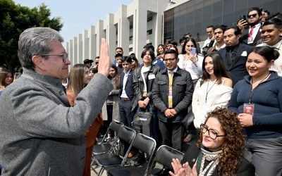 «Jóvenes deben cerrar filas con la Presidenta Sheinbaum»: Ricardo Monreal