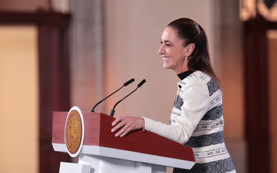 Confía Sheinbaum en cerrar “revisión” del T-MEC y destaca que va “muy avanzada”