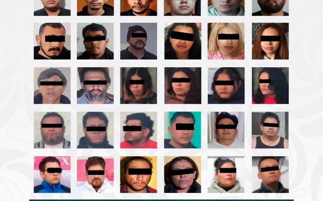 Detienen en Querétaro al líder de “Los Salazar” y a 29 integrantes más