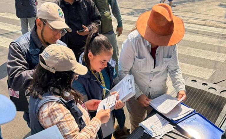 Operativo de verificación animal en Parque México