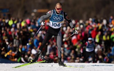 Allan Corona hace historia en su debut olímpico en esquí de fondo