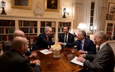 Firma Netanyahu en Washington su adhesión a la Junta de la Paz de Trump