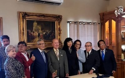 Otorgó la ANLM el Micrófono de Oro al Decano del Periodismo Tamaulipeco, Juan Pérez Ávila.
