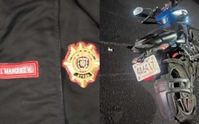 Motociclista de la PBI muere tras derrapar y chocar contra maquinaria en VC