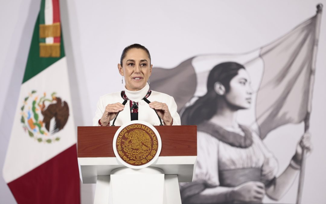 Analiza la Presidenta acciones legales contra Elon Musk por acusarla de vínculos con cárteles