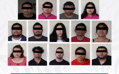 Operativo en Veracruz deja 14 detenidos y liberación de una víctima de secuestro