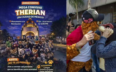 Circula convocatoria a Mega Convivio Therian en el Monumento a la Revolución