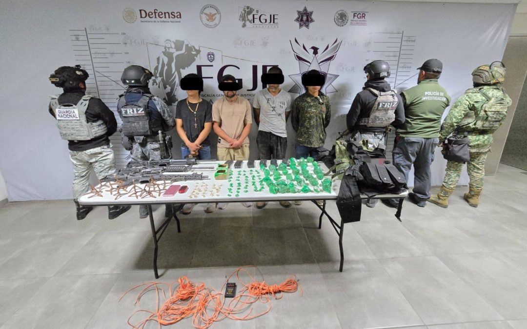 Caen 4 tras ataque cerca de propiedad de los Aguilar en Zacatecas