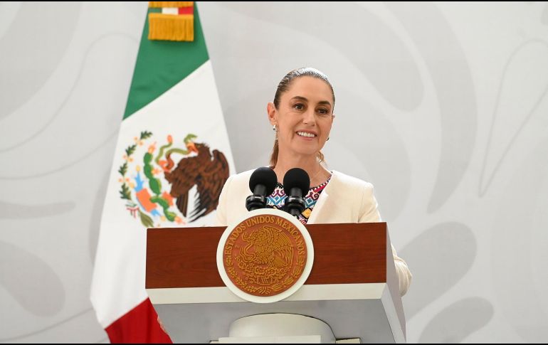 Sheinbaum recorre Sinaloa con fuerte dispositivo de seguridad