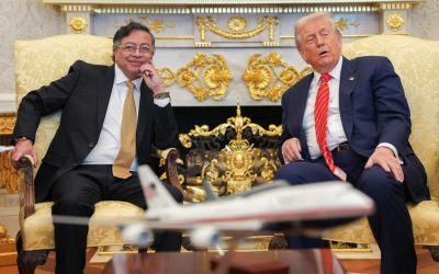 Reunión entre Trump y Petro en la Casa Blanca se desarrolla a puerta cerrada