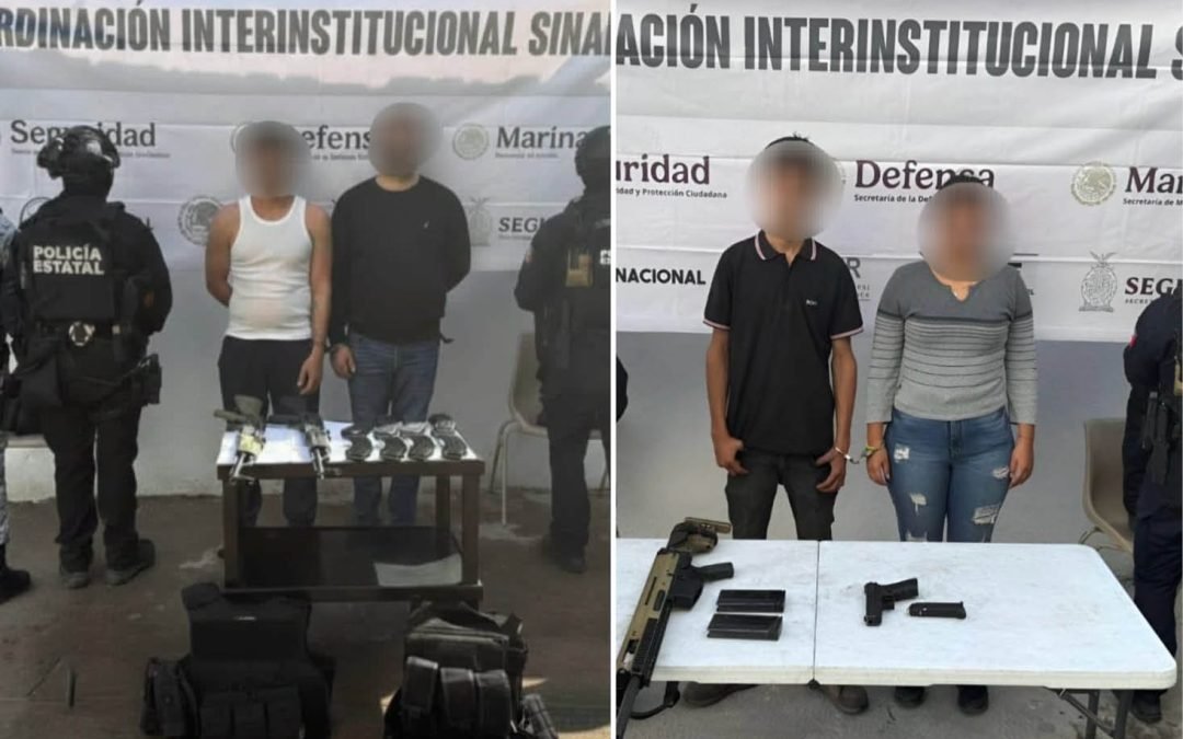 Detienen a 4 presuntos implicados en secuestro de 10 mineros en Sinaloa