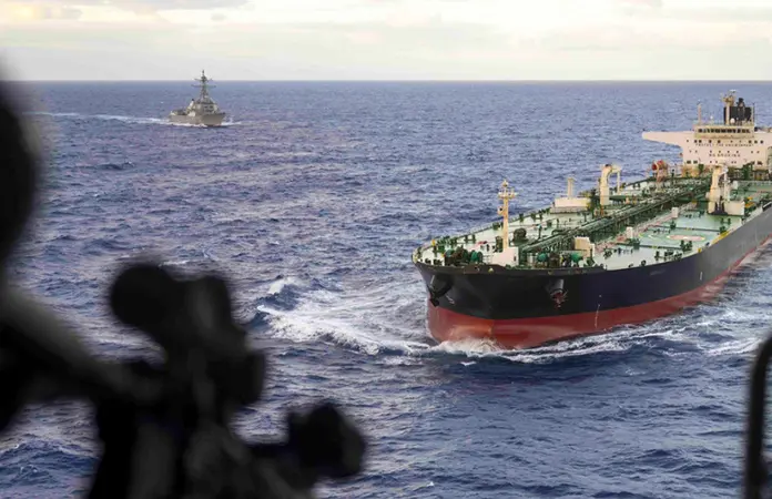 EU captura petrolero sancionado en el Índico