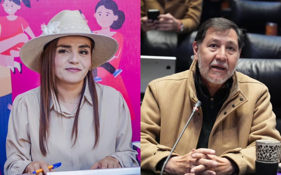 Grecia Quiroz celebra sanción a Noroña; senador niega hostigamiento