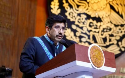 Servidores públicos deben mantener humildad: Sheinbaum a ministro presidente de la Corte, Hugo Aguilar