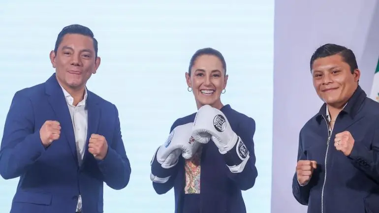 Impulsa la 4T el programa «Boxeando por la Paz».