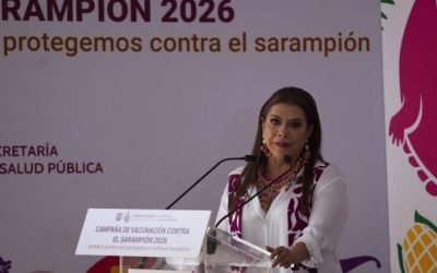Inicia en CDMX vacunación masiva contra el sarampión