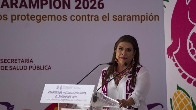 Inicia en CDMX vacunación masiva contra el sarampión