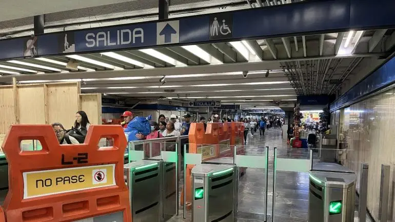 Inician obras de modernización en Línea 2 del Metro: estaciones cerrarán más temprano