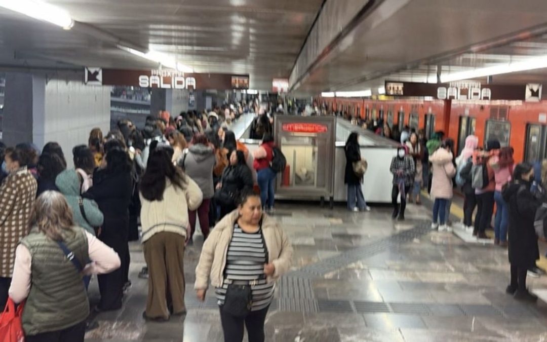 Metro CDMX pide anticipar salida por retrasos en 7 líneas