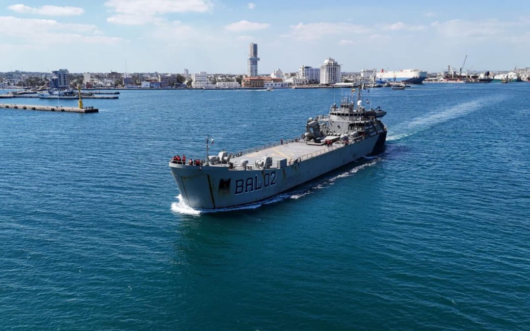 Llegan a Cuba los dos barcos de ayuda humanitaria enviados por México