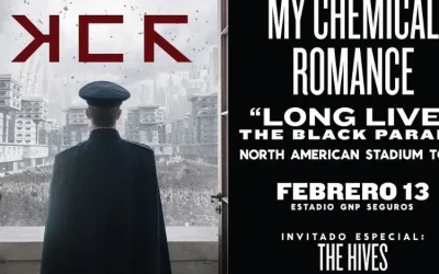 Horarios para My Chemical Romance y The Hives esta noche en Estadio GNP Seguros