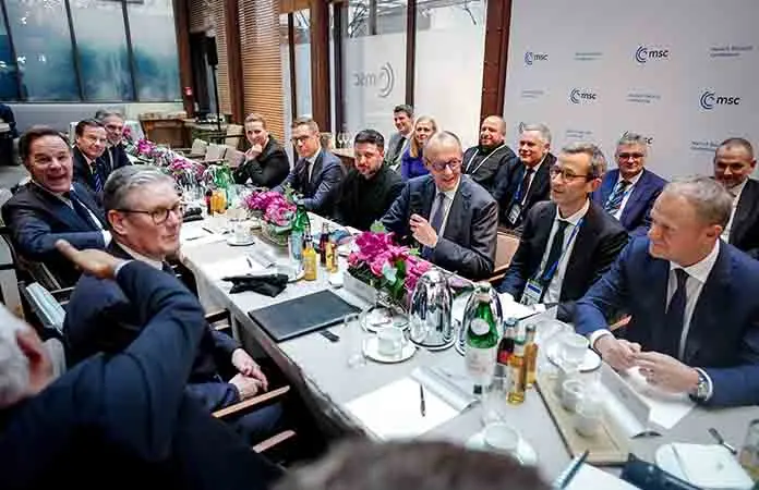 Plantea Canciller Alemán fortalecer a Europa y restablecer  el orden mundial.