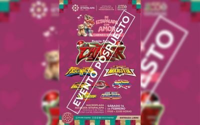 Por contingencia, suspenden evento de sonideros «De Iztapalapa con amor»