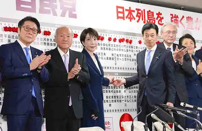 Takaichi logra gran victoria electoral