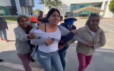 Rescatan a alcaldesa de San Agustín Amatengo, Oaxaca, tras ser secuestrada por pobladores