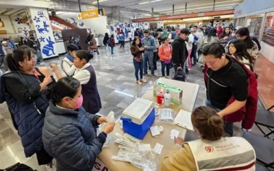 Instalarán más de 300 puntos de vacunación contra el sarampión en CDMX