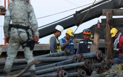 Protección Civil intensifica rescate de los cuatro mineros atrapados en Sinaloa