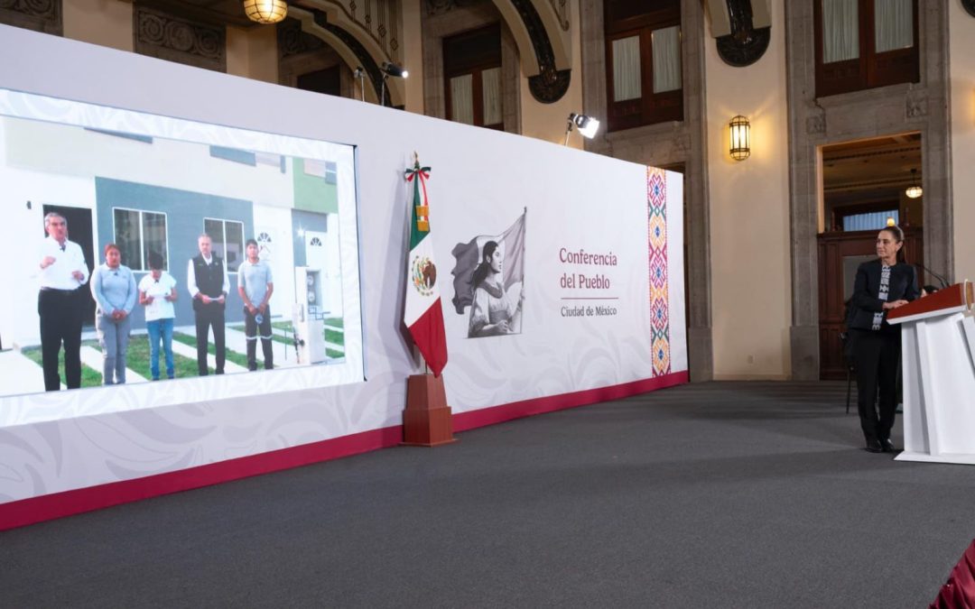 Encabeza CSP segunda entrega de Viviendas para el Bienestar en Ciudad Victoria