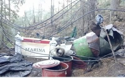 Semar desmantela dos narcolaboratorios en Durango